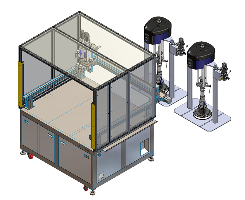 落地式三轴平台